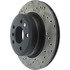 Centric 128.34097R Disc Brake Rotor Cross Drilled Rotor