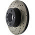 128.34108CR by CENTRIC - Sportstop Cryo Sport Drilled Rotor, Right