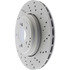 Centric 128.34111 Disc Brake Rotor Centric Premium OE Style Drilled Brake Rotor