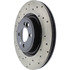 128.34114R by CENTRIC - Sport Cross Drilled Brake Rotor, Right