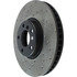 128.34127R by CENTRIC - Cross Drilled Rotor