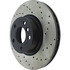 128.34134L by CENTRIC - Cross Drilled Rotor