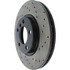 Centric 128.34138L Disc Brake Rotor Cross Drilled Rotor