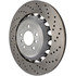 128.34153 by CENTRIC - Centric Premium OE Style Drilled Brake Rotor