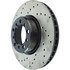 128.35017R by CENTRIC - Cross Drilled Rotor