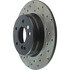 128.35034R by CENTRIC - Cross Drilled Rotor