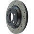 128.35039L by CENTRIC - Cross Drilled Rotor