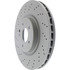 128.35046 by CENTRIC - Centric Premium OE Style Drilled Brake Rotor