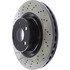 128.35049 by CENTRIC - Centric Premium OE Style Drilled Brake Rotor