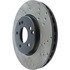 128.35058L by CENTRIC - Cross Drilled Rotor