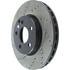 128.35060CR by CENTRIC - Sportstop Cryo Sport Drilled Rotor, Right