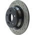 Centric 128.35061CL Disc Brake Rotor Sportstop Cryo Sport Drilled Rotor, Left
