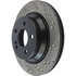128.35063L by CENTRIC - Cross Drilled Rotor