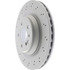 128.35067 by CENTRIC - Centric Premium OE Style Drilled Brake Rotor