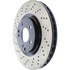 128.35086 by CENTRIC - Centric Premium OE Style Drilled Brake Rotor