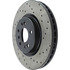 128.35089L by CENTRIC - Cross Drilled Rotor