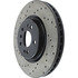 128.35089R by CENTRIC - Cross Drilled Rotor