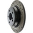 Centric 128.35098CL Disc Brake Rotor Sportstop Cryo Sport Drilled Rotor, Left