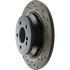 128.35098L by CENTRIC - Cross Drilled Rotor