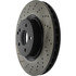 128.35099 by CENTRIC - Centric Premium OE Style Drilled Brake Rotor