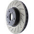 128.35110 by CENTRIC - Centric Premium OE Style Drilled Brake Rotor