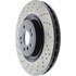 128.35126 by CENTRIC - Centric Premium OE Style Drilled Brake Rotor