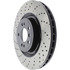 128.35138 by CENTRIC - Centric Premium OE Style Drilled Brake Rotor