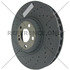 128.35170 by CENTRIC - Centric Premium OE Style Drilled Brake Rotor