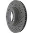 128.37035 by CENTRIC - Centric Premium OE Style Drilled Brake Rotor