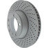 128.37040 by CENTRIC - Centric Premium OE Style Drilled Brake Rotor