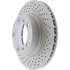 128.37046 by CENTRIC - Centric Premium OE Style Drilled Brake Rotor