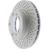 128.37046 by CENTRIC - Premium OE Style Drilled Brake Rotor