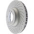 128.37050 by CENTRIC - Centric Premium OE Style Drilled Brake Rotor