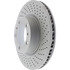 128.37065 by CENTRIC - Centric Premium OE Style Drilled Brake Rotor