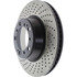 128.37086 by CENTRIC - Centric Premium OE Style Drilled Brake Rotor