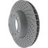 128.37088 by CENTRIC - Centric Premium OE Style Drilled Brake Rotor