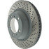 128.37091 by CENTRIC - Centric Premium OE Style Drilled Brake Rotor