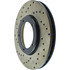 Centric 128.37018R Disc Brake Rotor Cross Drilled Rotor