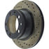 Centric 128.37023CL Disc Brake Rotor Sportstop Cryo Sport Drilled Rotor, Left