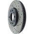 128.38016L by CENTRIC - Cross Drilled Rotor