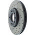 128.38016R by CENTRIC - Cross Drilled Rotor