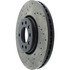 128.38017R by CENTRIC - Cross Drilled Rotor