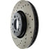 128.39032CR by CENTRIC - Sportstop Cryo Sport Drilled Rotor, Right
