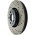 128.39032L by CENTRIC - Cross Drilled Rotor