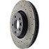 128.39042L by CENTRIC - Cross Drilled Rotor