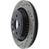 Centric 128.39047CR Disc Brake Rotor Sportstop Cryo Sport Drilled Rotor, Right
