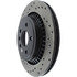 128.39047R by CENTRIC - Cross Drilled Rotor