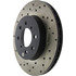 128.40021CR by CENTRIC - Sportstop Cryo Sport Drilled Rotor, Right