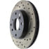 128.40039CL by CENTRIC - Sportstop Cryo Sport Drilled Rotor, Left