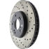 Centric 128.40046CL Disc Brake Rotor Sportstop Cryo Sport Drilled Rotor, Left